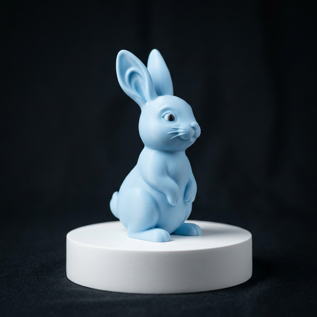 Delgado Creative Clear Sky 3D Printed Easter Bunny